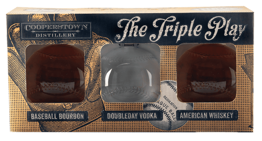 Cooperstown Distillery Triple Play Box Set