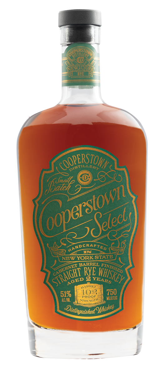 Cooperstown Select Straight Rye Whiskey
