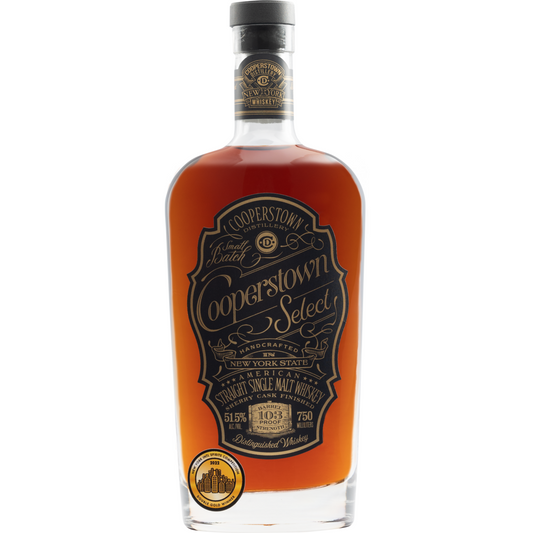 Cooperstown Select Straight American Single Malt Whiskey